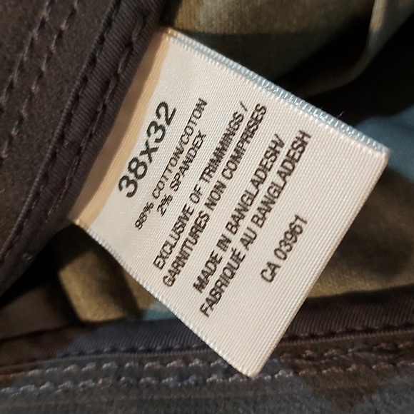 NWT Denver Hayes Everyday Chino 38x32 grey jeans - Picture 5 of 8